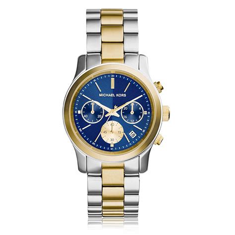 relogio michael kors feminino fundo azul